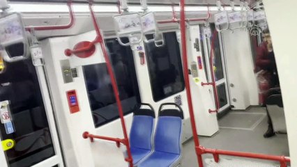 Tramvaydan dumanlar yükseldi: Seferler aksadı