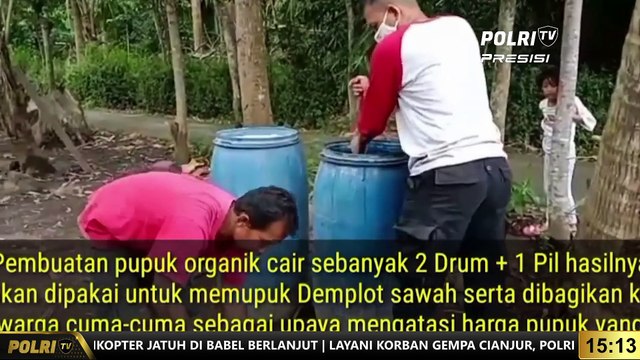 PRESISI INSPIRATIF (1/12/2022) : Aipda Fery Menginisiasi Pemderdayaan Ekonomi Masyarakat Melalui Fermentasi