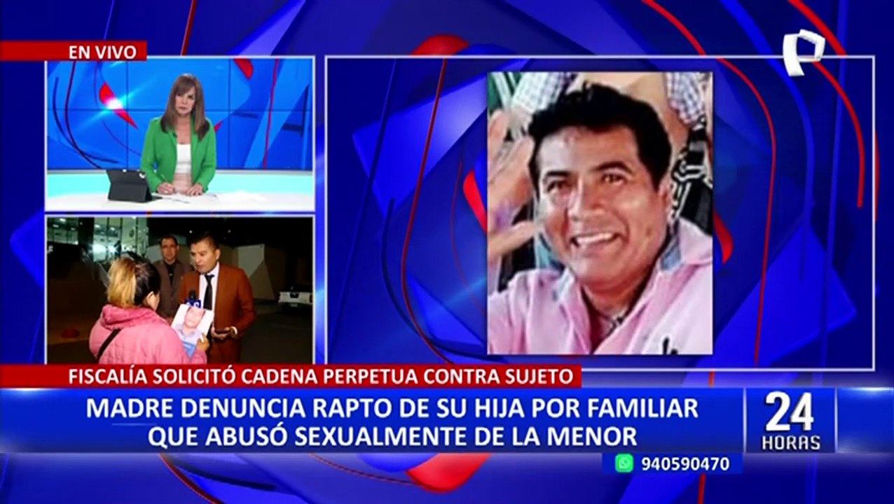 Madre denuncia que su hija fue secuestra hace 7 meses por sujeto que abuso sexualmente de la menor
