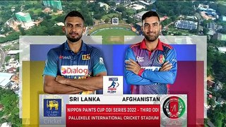 Sri Lanka vs Afghanistan - 3rd ODI - Highlights