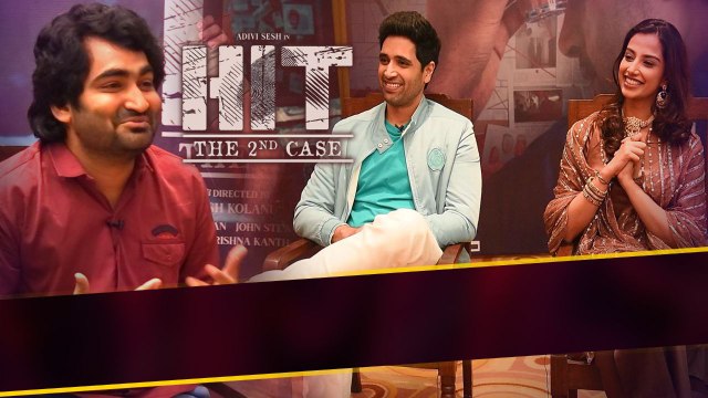 Adivi Sesh హీరో అయ్యేందుకే విలన్ అయ్యా.. Hit 2 Team *Interview | Telugu FilmiBeat