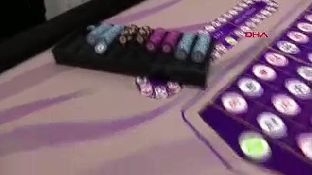 Kumarhaneye çevrilen villaya baskın