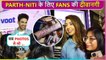Fans Go Crazy To Click Selfie With Parth Samthaan & Niti Taylor | Kaisi Yeh Yaariaan S4