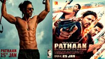 Shah Rukh Khan ने Share किया Pathaan का नया पोस्टर,  Deepika Padukone John Abraham ने भी जीता दिल