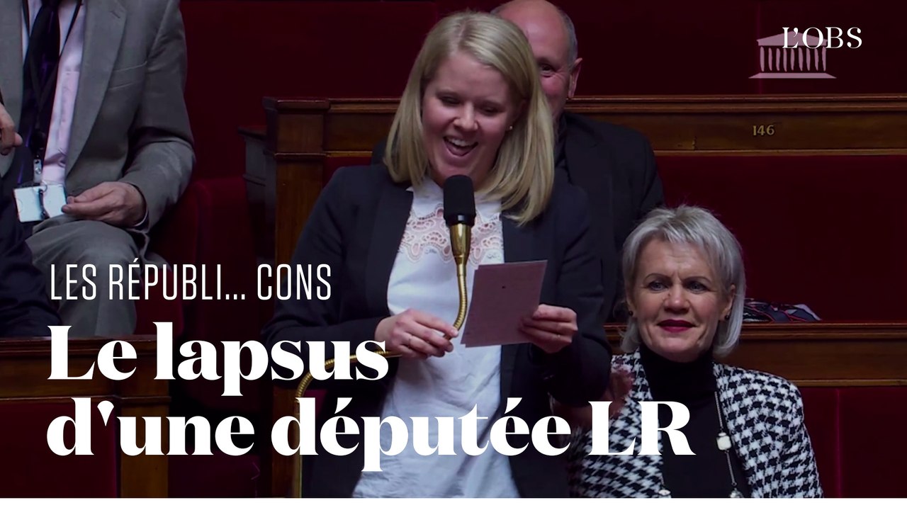 Le lapsus de cette députée LR a rendu hilare l'Assemblée nationale