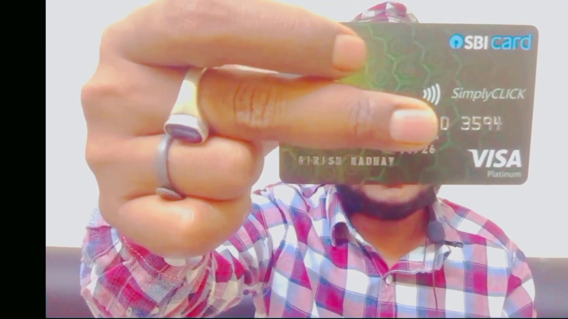 Unboxing Sbi Credit Card|Unboxing Sbi Visa Platinum Credit Card GirishmadhavTech|Visa Credit Card