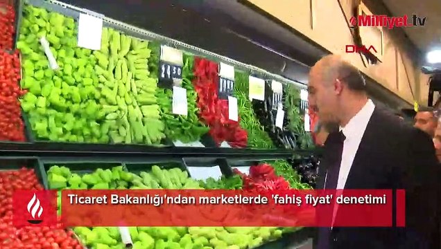 Ticaret Bakanlığı'ndan marketlerde 'fahiş fiyat' denetimi