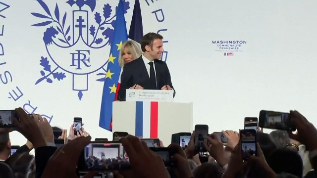 Macron pede mais sincronia econômica com os Estados Unidos