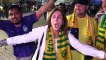 Mondial: les supporters australiens célèbrent leur victoire sur le Danemark