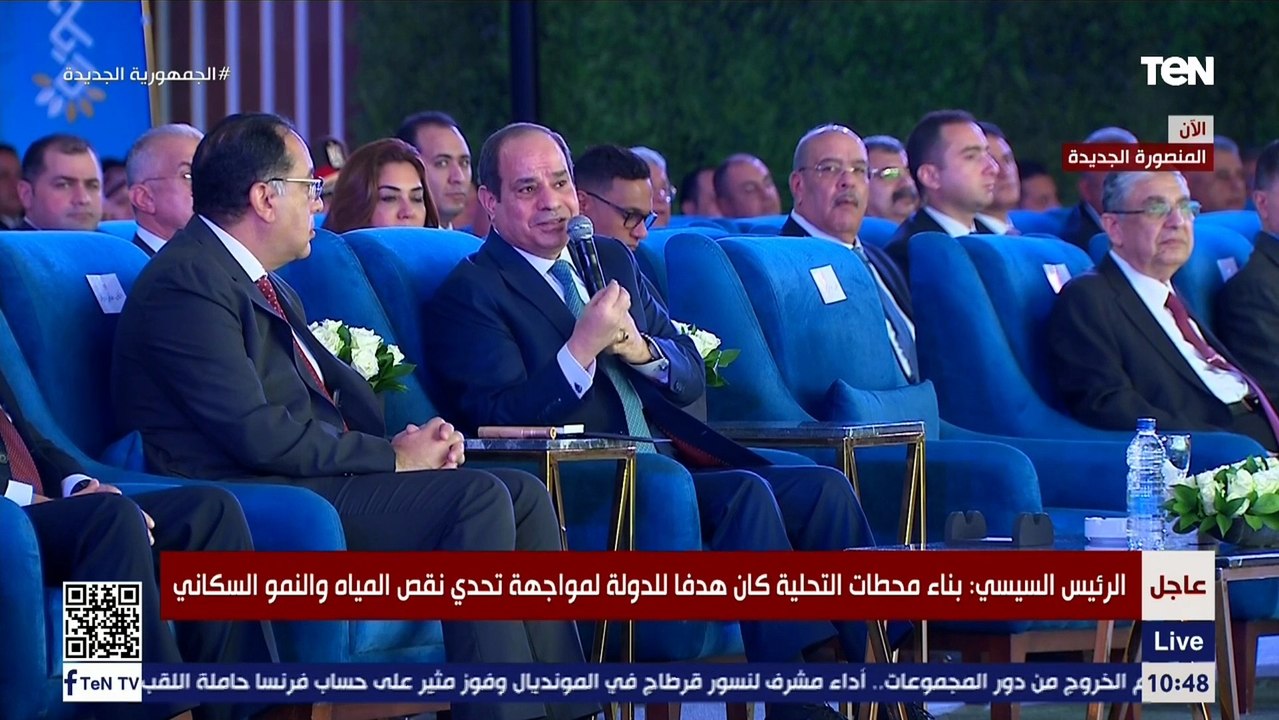الرئيس السيسي عن العمران في مدن الدلتا بين الماضي والحاضر : "هل يرضي ربنا اللي احنا فيه"