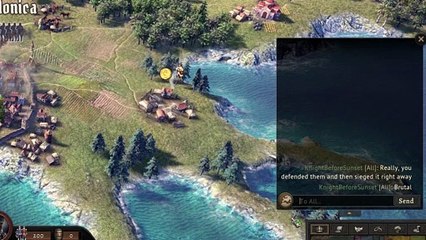 Knights of Honor II Sovereign   Multiplayer Trailer