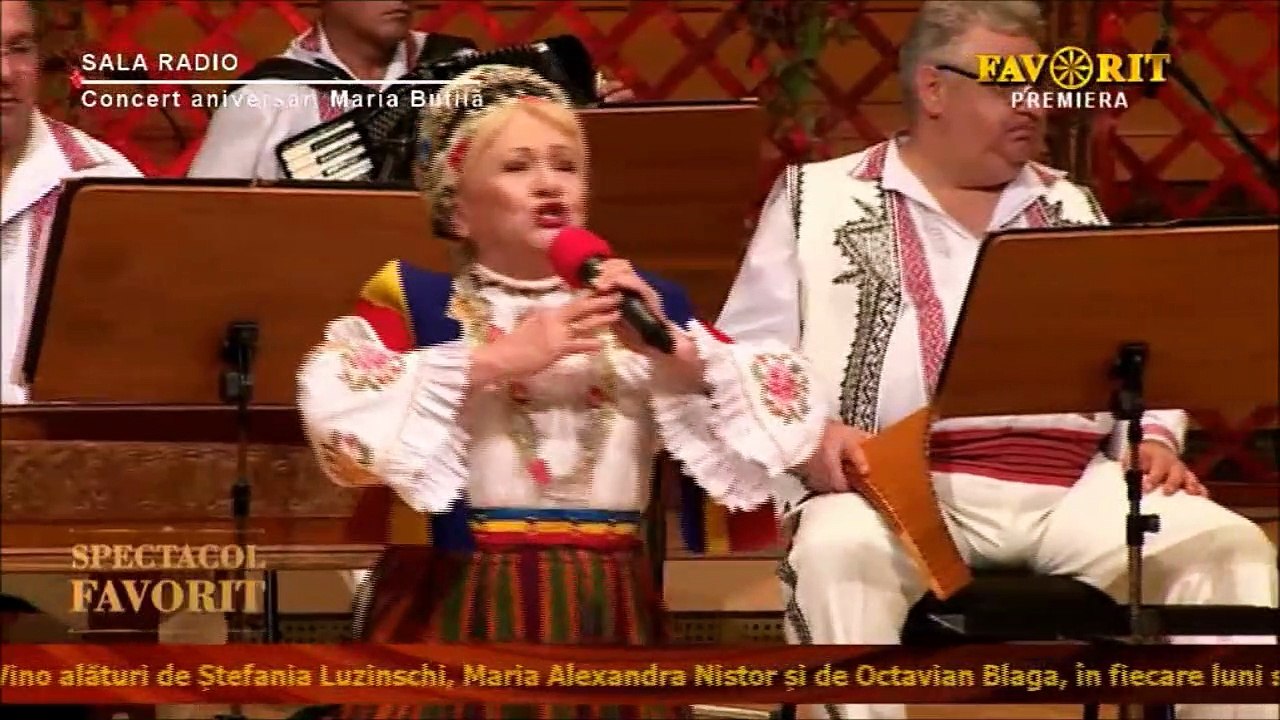 Sava Negrean Brudascu in cadrul spectacolului aniversar Maria Butila ...