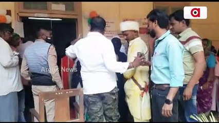 Groom Casts Vote Before Leaving For Wedding In Gujarat