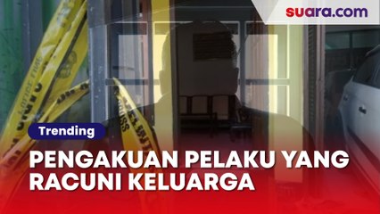 Pengakuan Pelaku yang Racuni Keluarga hingga Tewas di Magelang: Sakit Hati, Dibebani Ekonomi