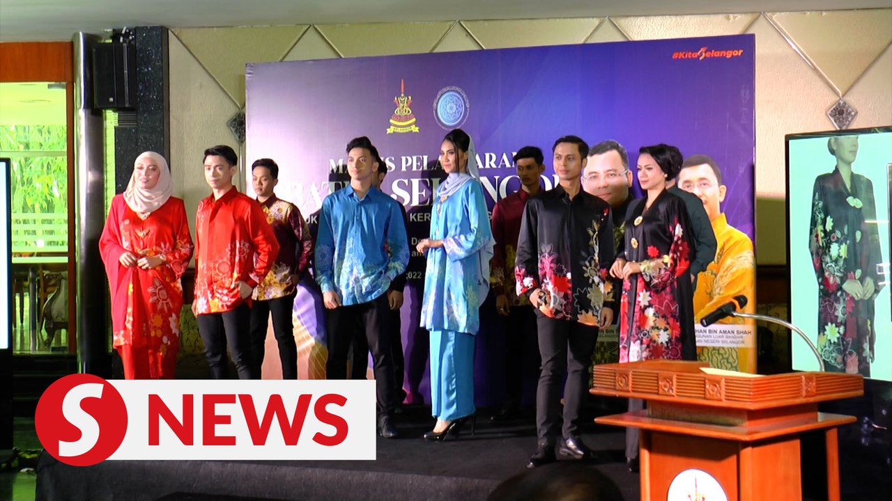 “Batik Selangor” to be worn at state assembly and formal  functions