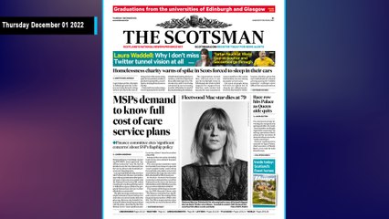 Scotsman Bulletin Thursday December 01 2022 #Royal