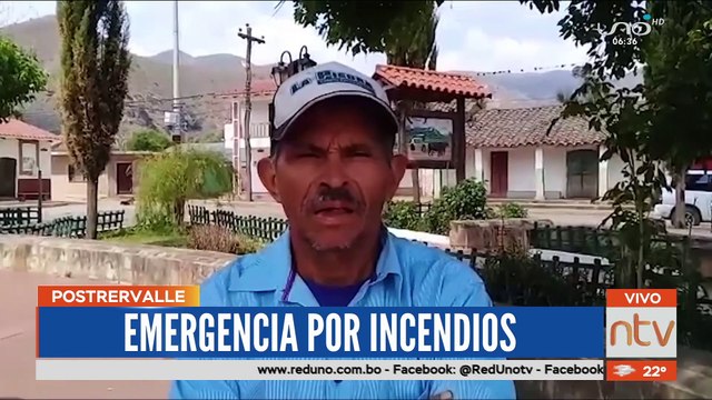 Incendios forestales en los valles cruceños causa temor y desesperación en la población