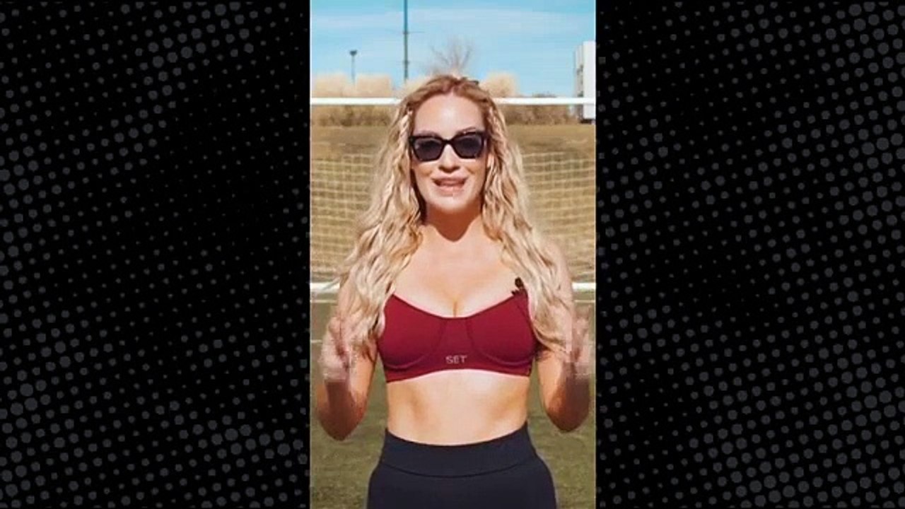 Dünyanın en güzel kadını seçilen golfçü twerk yaptı, hayranları beğeni rekoru kırdı