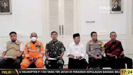 Konferensi Pers Penanganan Dan Evakuasi Korban Gempa Cianjur