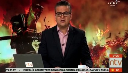 Calvimontes afirma que existe la capacidad para atender los incendios