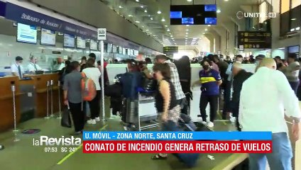 Lo que se sabe sobre el incendio en el aeropuerto Viru Viru este jueves 