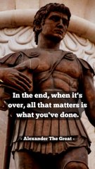 Alexander The Great Quotes