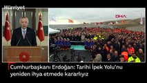 Cumhurbaşkanı Erdoğan: Tarihi İpek Yolu’nu yeniden ihya etmede kararlıyız