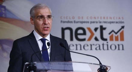 Conde López (conselleiro de Economía):"Los fondos son clave para afrontar la borrasca que se aproxima"
