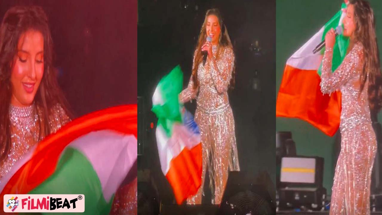 Nora Fatehi : FIFA Fanfest में Nora Fatehi ने किया तिरंगे का अपमान, Fans हुए गुस्सा । FilmiBeat