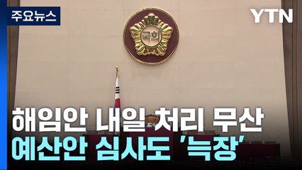 이상민 해임안 내일 처리 무산...예산안 심사도 '늑장' / YTN