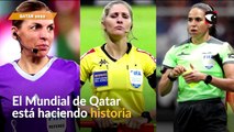 Conocé a la primer terna arbitral femenina que debutará en la Copa del Mundo