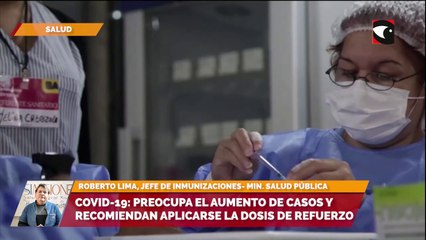 Covid-19: preocupa el aumento de casos y recomiendan aplicarse la dosis de refuerzo
