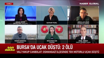 下载视频: Bursa Osmangazi'de tek motorlu uçak düştü! Vali: İki kişi hayatını kaybetti