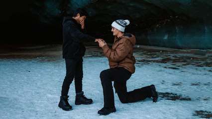 He Proposed to His Boyfriend on an Alaskan Glacier