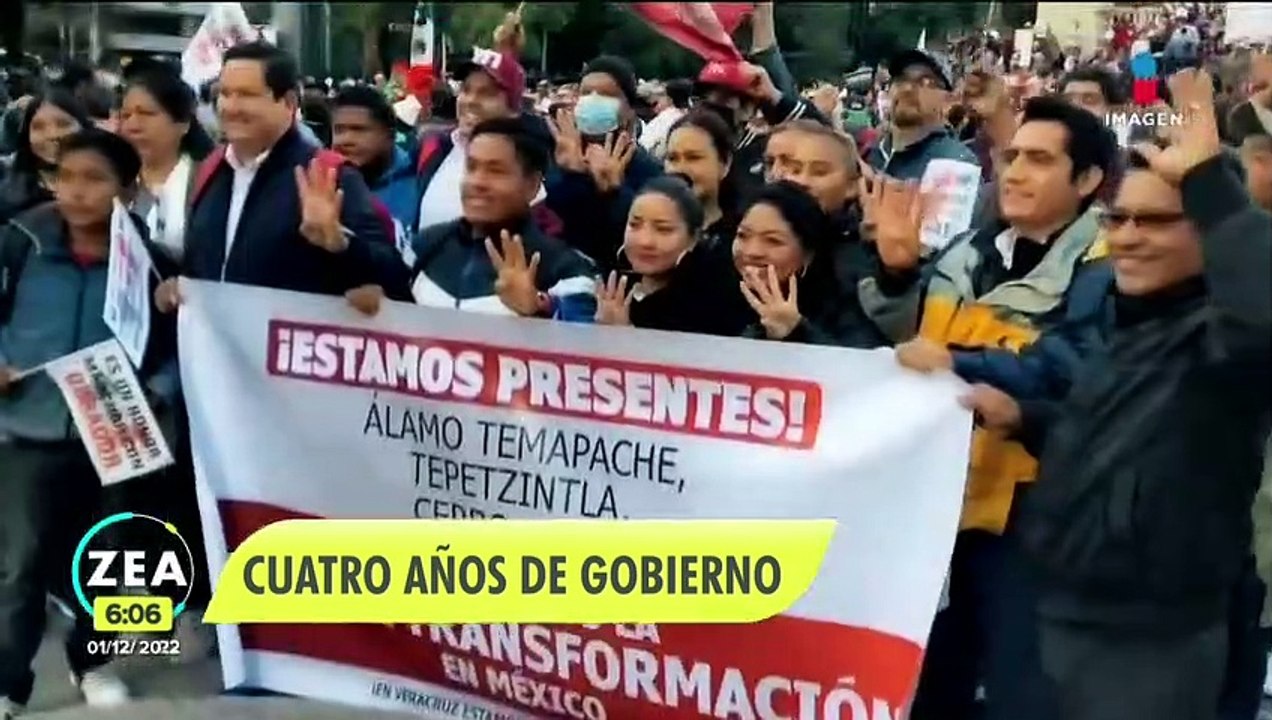 Andrés Manuel López Obrador cumple cuatro años de gobierno