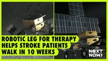 Robotic leg for therapy helps stroke patients walk in 10 weeks | Next Now