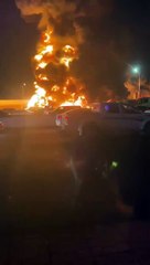 فيديوهات وثّقها مواطنون تكشف اللحظات الأولى لاندلاع شرارة حريق ناقلة جدة