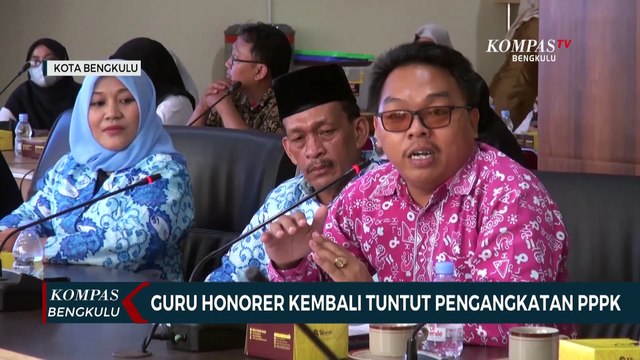 Guru Honorer Kembali Tuntut Pengangkatan PPPK