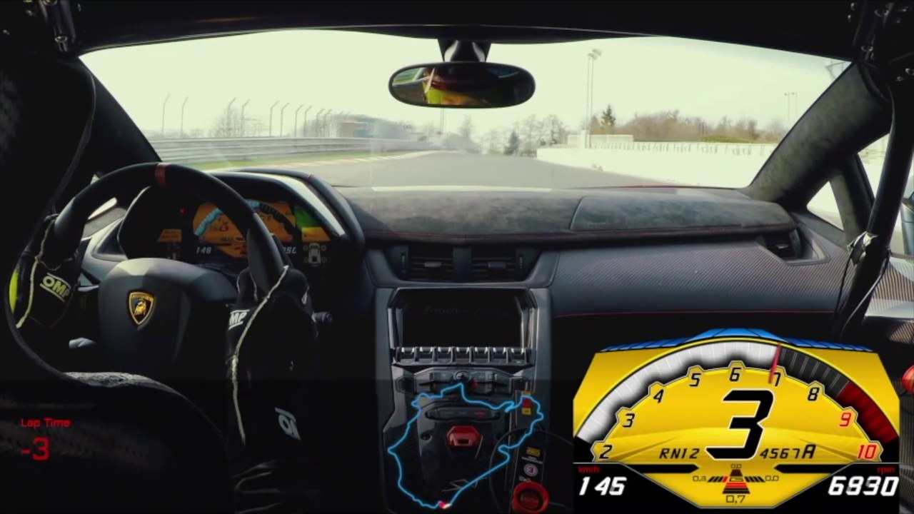 Lamborghini SVJ al Nurbgring , Subjetiva en primera línea