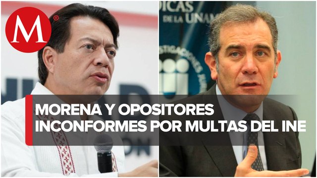 Por cambiar las reglas, partidos impugnarán multas del INE ante TEPJF