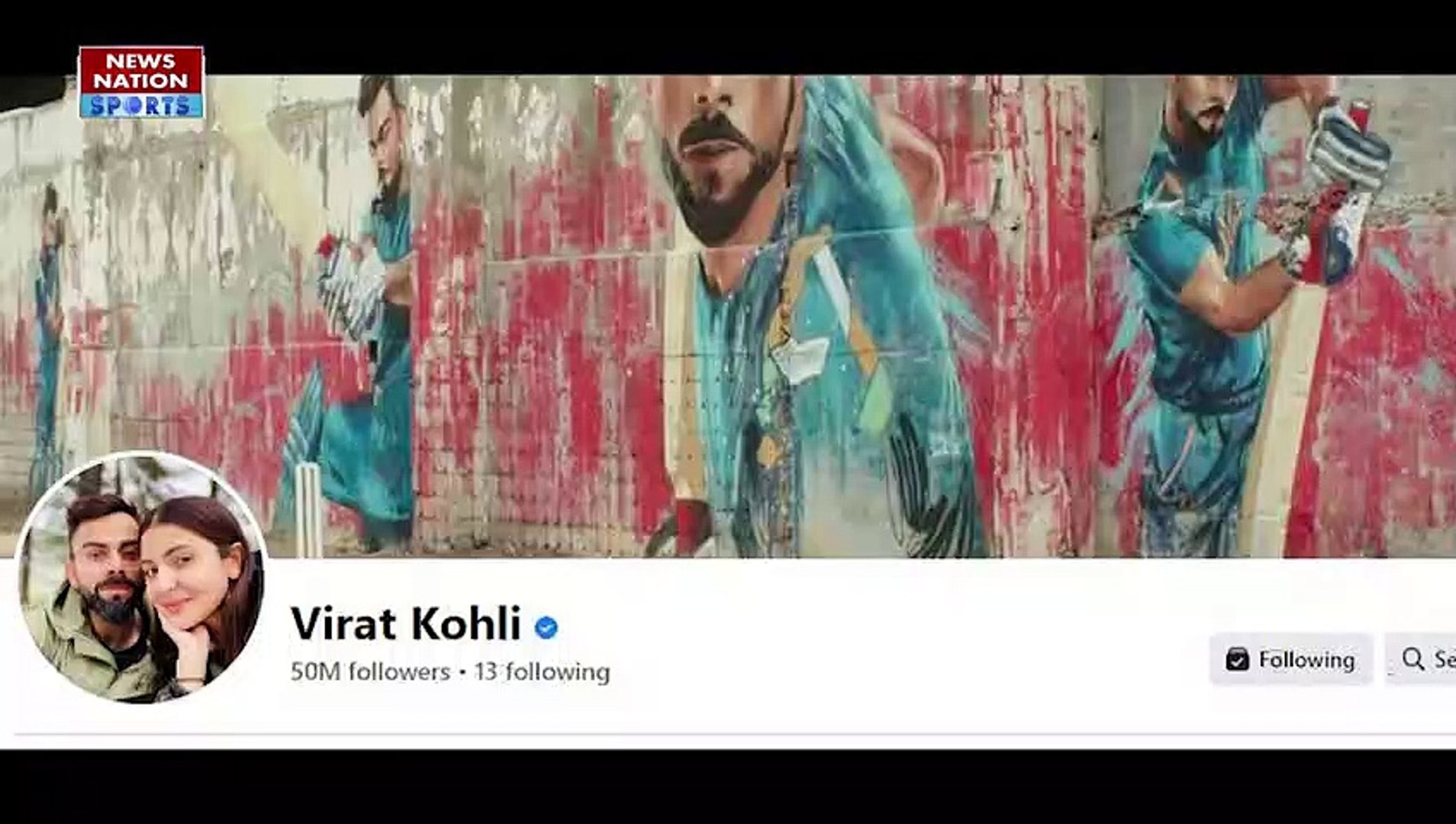 ⁣Virat Kohli Stardom_ बिन खेले ही कोहली का करिश्मा, Facebook पर सबसे ज्यादा Followers वाले Cricketer