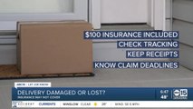 Package delivery damaged or lost? Shipping insurance may not cover