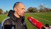 Crawley Town manager Matthew Etherington looks ahead to Swindon Town game