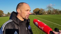 Crawley Town manager Matthew Etherington looks ahead to Swindon Town game