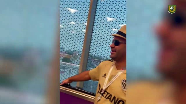 Torcedores de Atlético e Cruzeiro se provocam em metrô no Catar