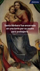 Las tres ventanas de santa Bárbara