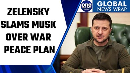 Video herunterladen: Russia – Ukraine war: Zelensky slams Elon Musk over billionaire’s peace plan | Oneindia News *News