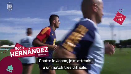 Espagne - Rodri s'attend à un match difficile contre le Japon