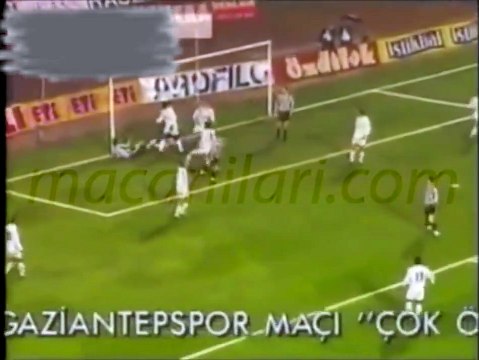Beşiktaş 5-3 Gaziantepspor 05.04.1996 - 1995-1996 Turkish 1st League Matchday 28