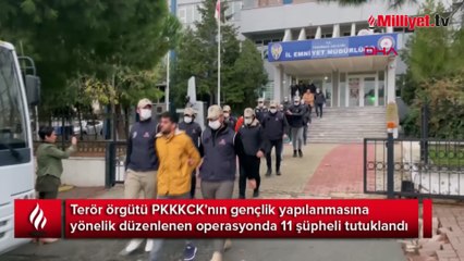 Tekirdağ'da PKKKCK operasyonunda 11 tutuklama